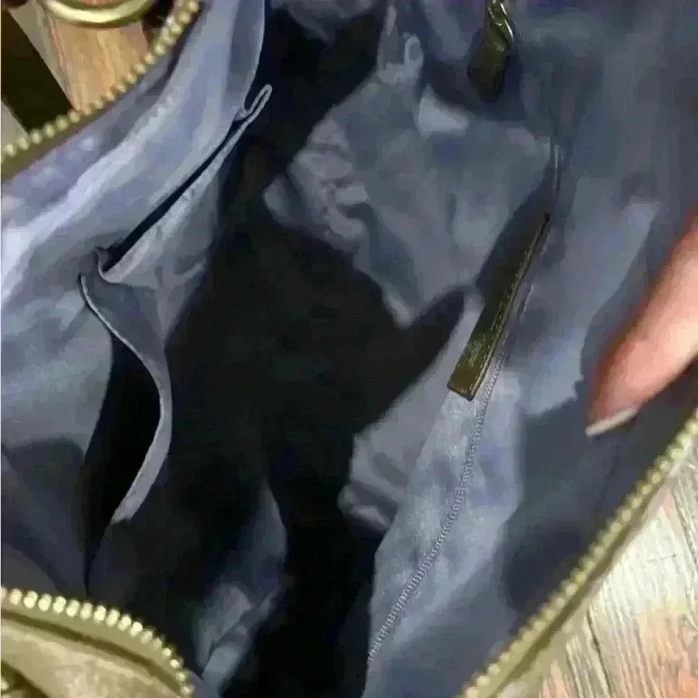 Coach Alexandra Convertible Hobo Bronze Purse - Picture 4 of 6